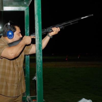 Lt. Gen. Saddam Haftar Inspects Final Preparations for Libya Open Shooting Championship