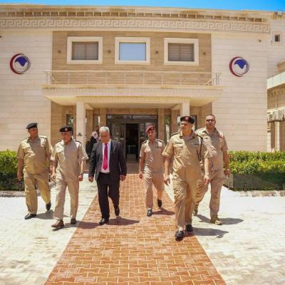 ‏Under the Direction of General Saddam Haftar: Ground Forces Delegation Visits Wounded Soldiers at Dar Al-Hikma Hospital