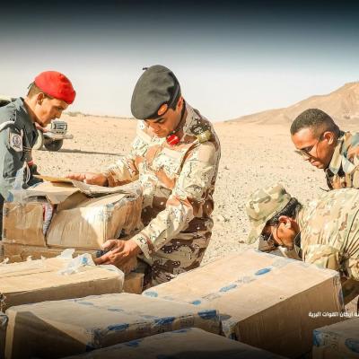 Lt. General Saddam Haftar Oversees Major Drug Seizure in Southern Libya